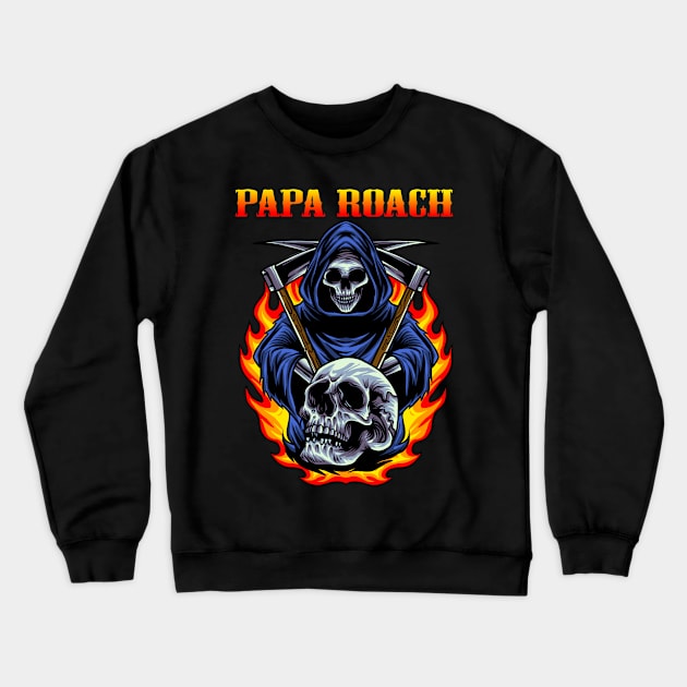PAPA AND THE ROACH BAND Crewneck Sweatshirt by confused_feline